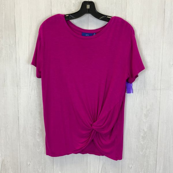 Purple Top Short Sleeve Apt 9, Size M Sale