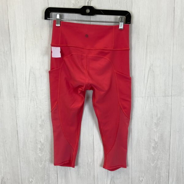 Coral Athletic Leggings Capris Athleta, Size Xs Fashion - Image 2
