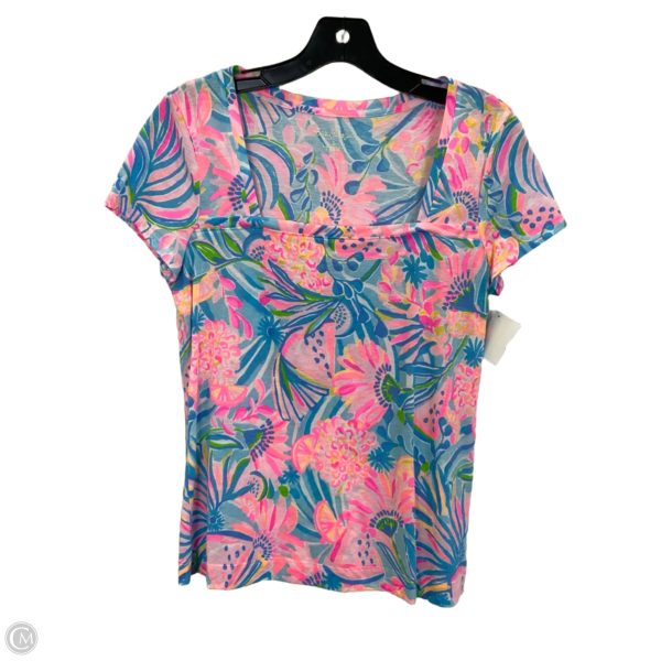 Top Short Sleeve By Lilly Pulitzer In Multi-colored, Size: S Sale