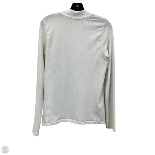 Top Long Sleeve Basic By Athleta In White, Size: Xl Online Sale - Image 2