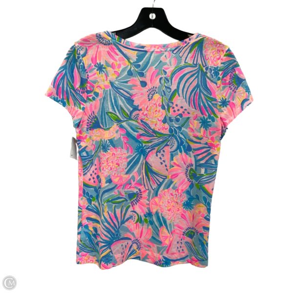 Top Short Sleeve By Lilly Pulitzer In Multi-colored, Size: S Sale - Image 2