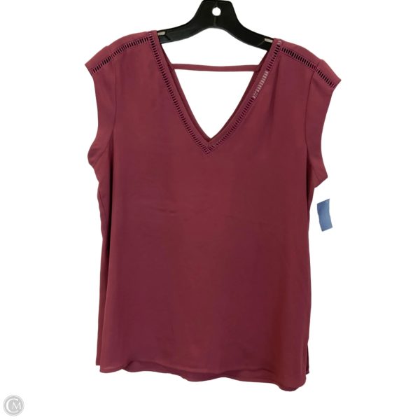 Top Sleeveless By Dr2 In Mauve, Size: S For Cheap