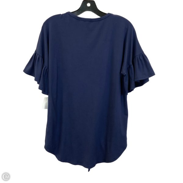 Top Short Sleeve Basic By Reborn J In Navy, Size: S Online - Image 2