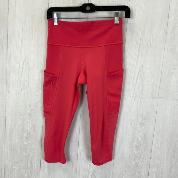 Coral Athletic Leggings Capris Athleta, Size Xs Fashion