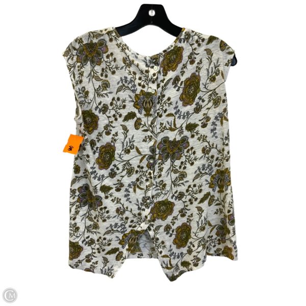 Top Sleeveless By Rachel Antonoff In Floral Print, Size: S Sale - Image 2