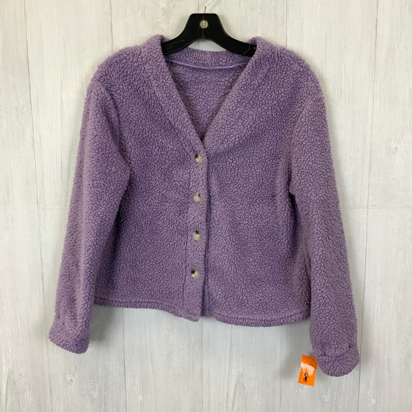 Jacket Fleece By Clothes Mentor In Purple, Size: S Hot on Sale
