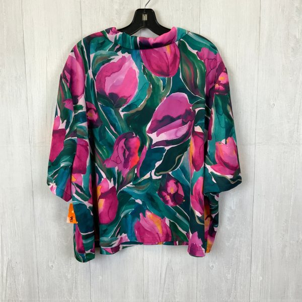 Pajamas 2pc By Fabletics In Floral Print, Size: 4x Fashion - Image 2