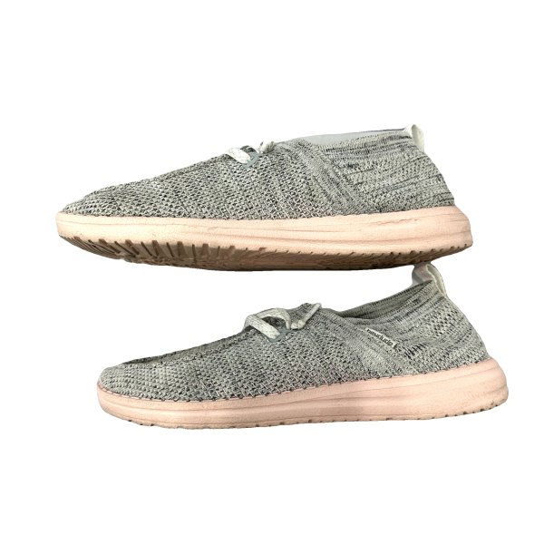 Shoes Flats By Hey Dude In Grey & Pink, Size: 8 Hot on Sale - Image 2