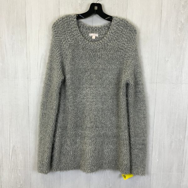 Sweater By Clothes Mentor In Grey, Size: L Fashion
