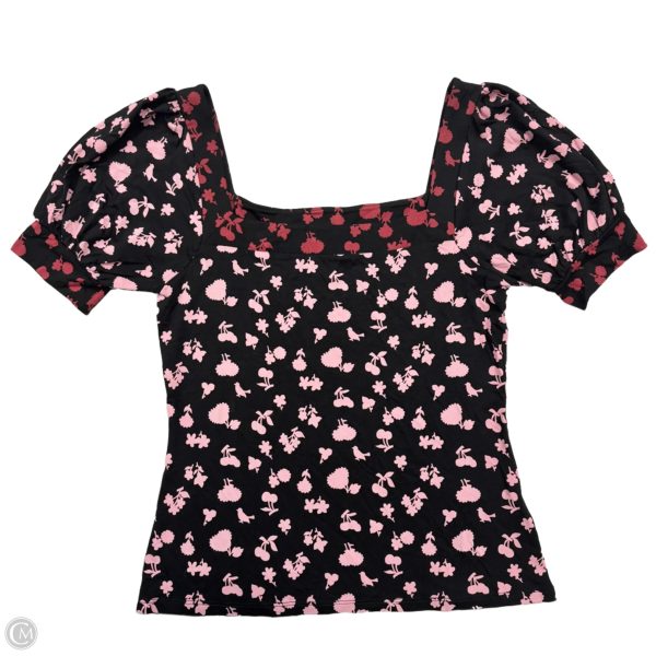 Top Short Sleeve By Boden In Black & Red, Size: M on Sale