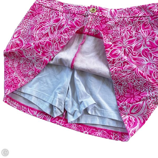Skort Designer By Lilly Pulitzer In Pink & White, Size: 10 Online Sale - Image 5