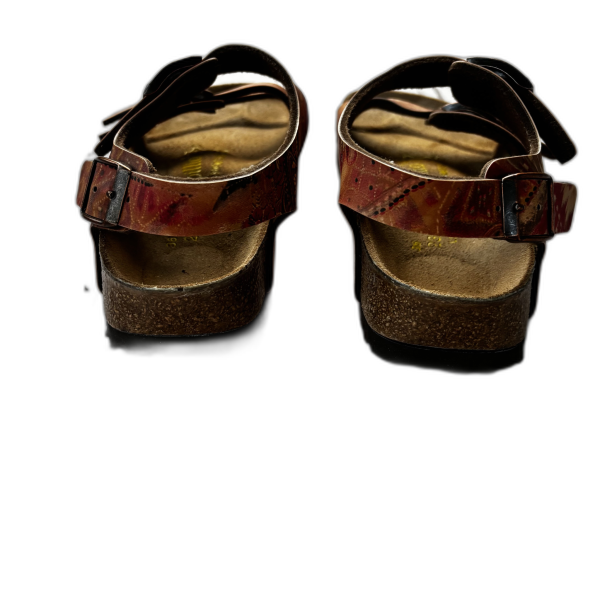 Sandals Flats By Birkenstock In Tropical Print, Size: 5 Online - Image 4