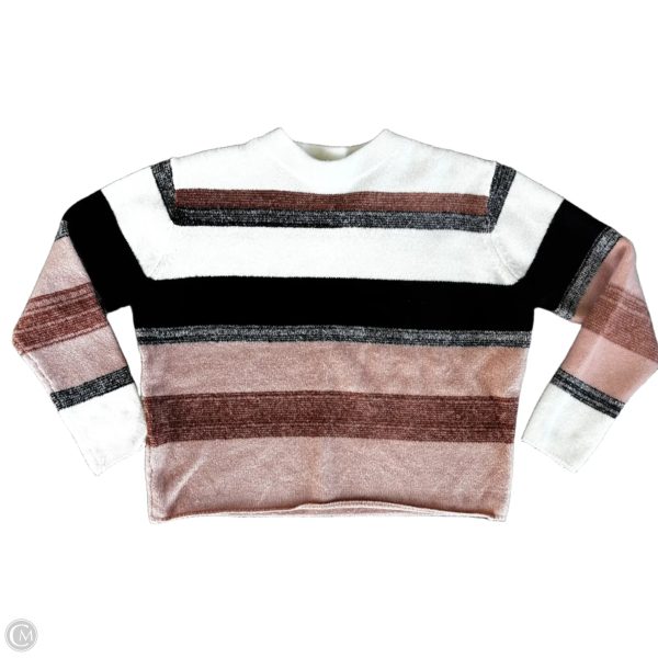 Sweater By Rain & Rose In Striped Pattern, Size: L Supply