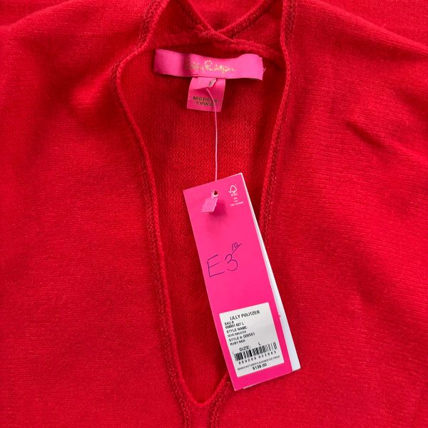 Sweater Designer By Lilly Pulitzer In Red, Size: L Hot on Sale - Image 3