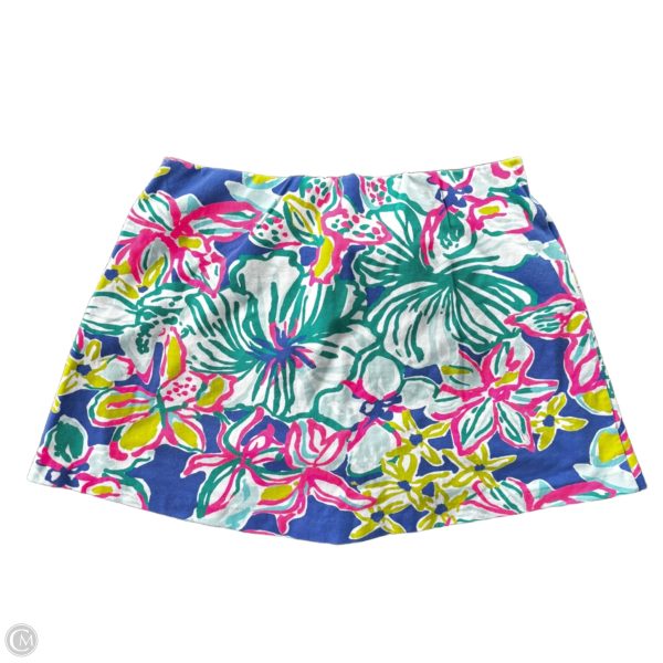 Skort Designer By Lilly Pulitzer In Floral Print, Size: S Fashion - Image 2