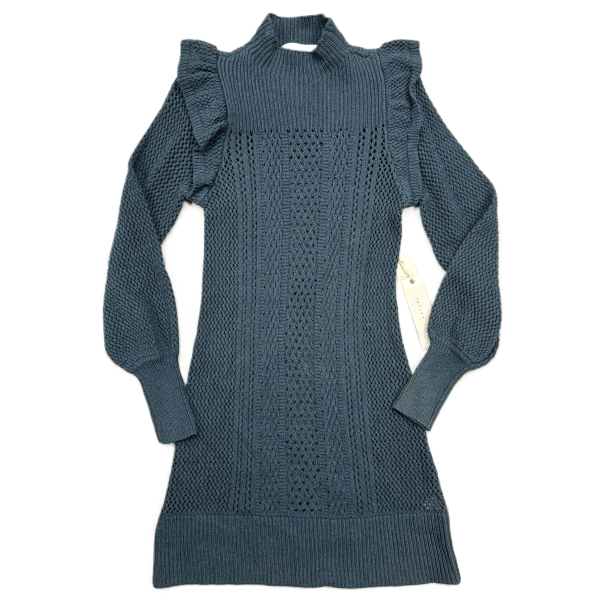 Dress Sweater By Happy Nature In Teal, Size: S Online now