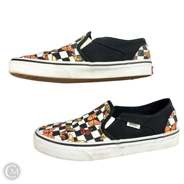 Shoes Sneakers By Vans In Checkered Pattern, Size: 8 on Sale - Image 2