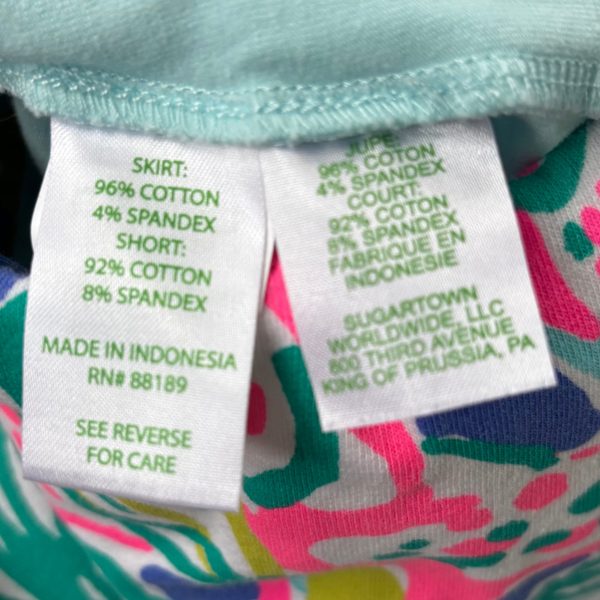 Skort Designer By Lilly Pulitzer In Floral Print, Size: S Fashion - Image 4