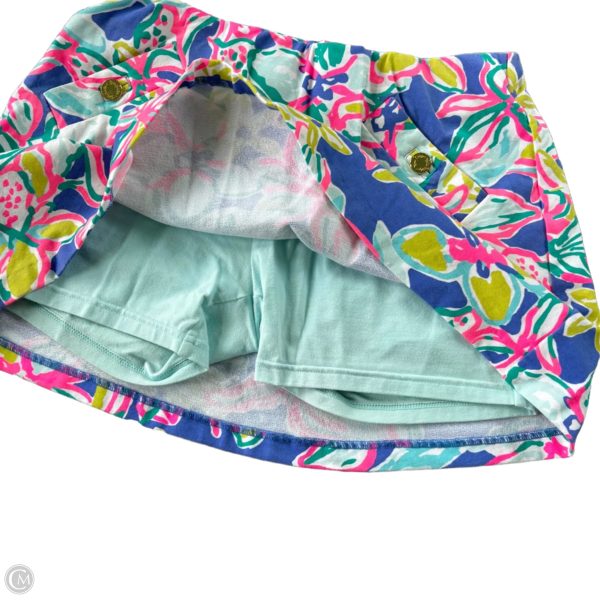 Skort Designer By Lilly Pulitzer In Floral Print, Size: S Fashion - Image 5