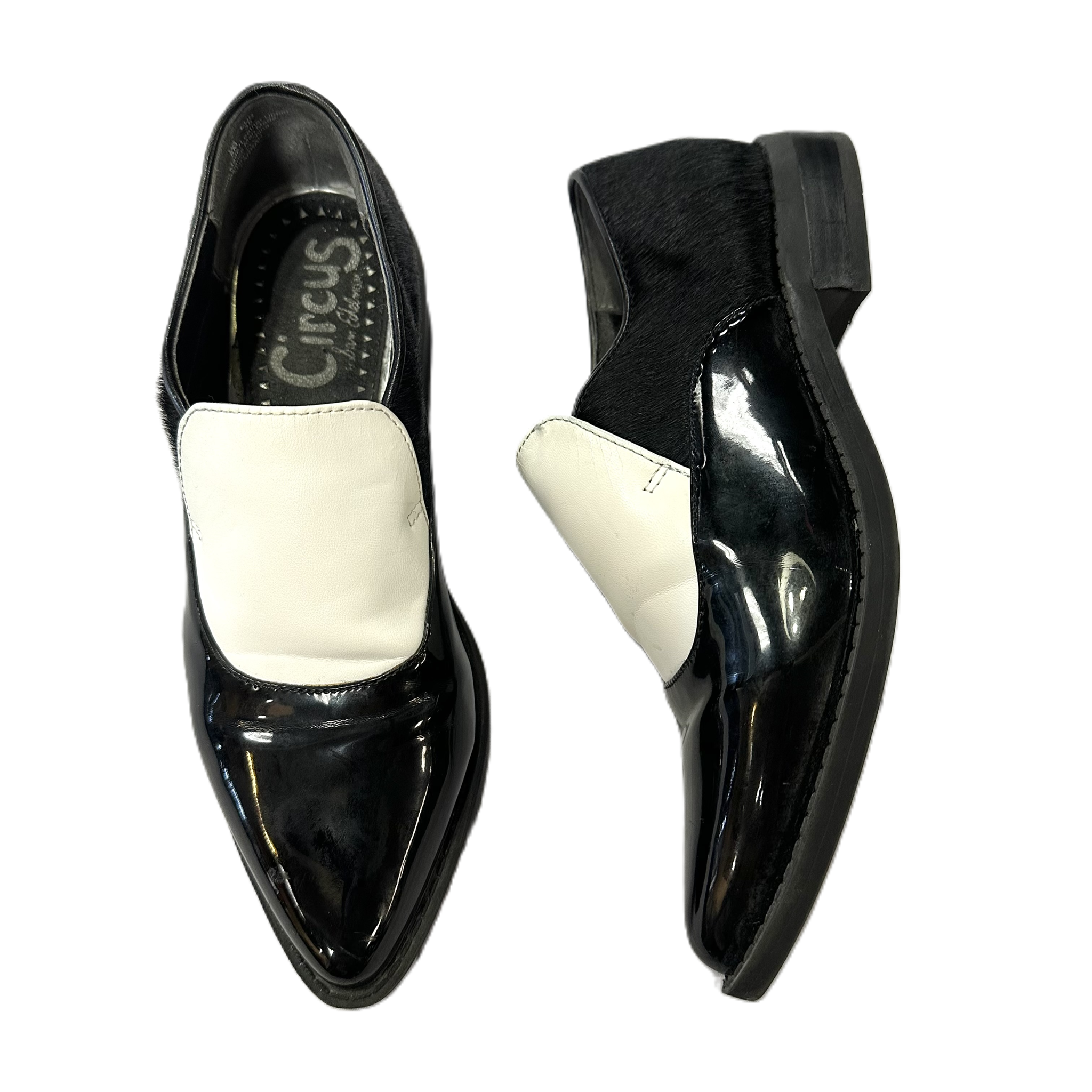 Shoes Flats By Circus By Sam Edelman In Black & White, Size: 5 Cheap