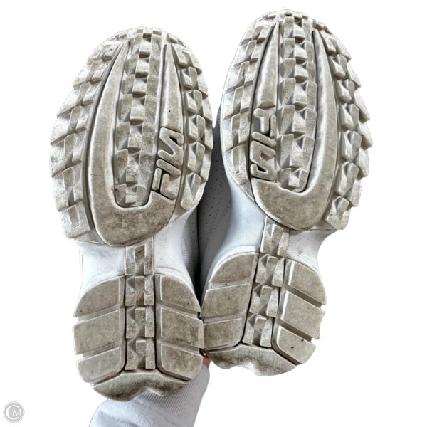 Shoes Sneakers By Fila In White, Size: 7.5 Sale - Image 5