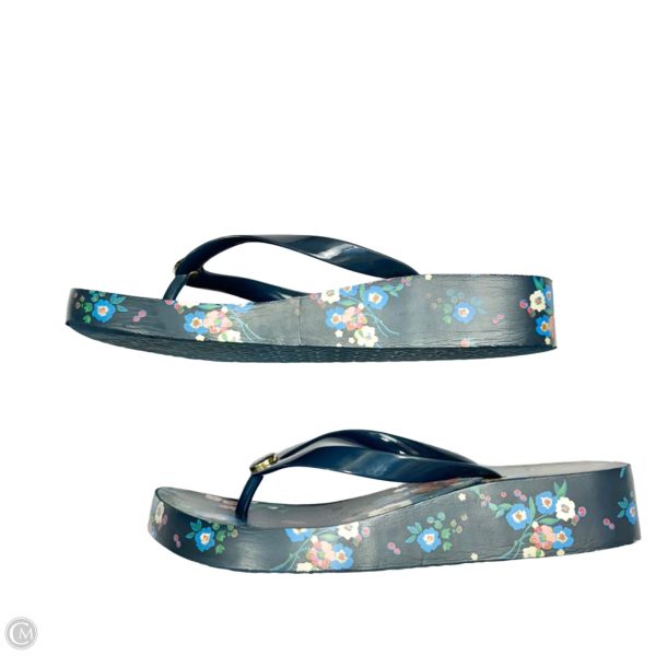Sandals Designer By Tory Burch In Blue, Size: 8 Online Sale - Image 2