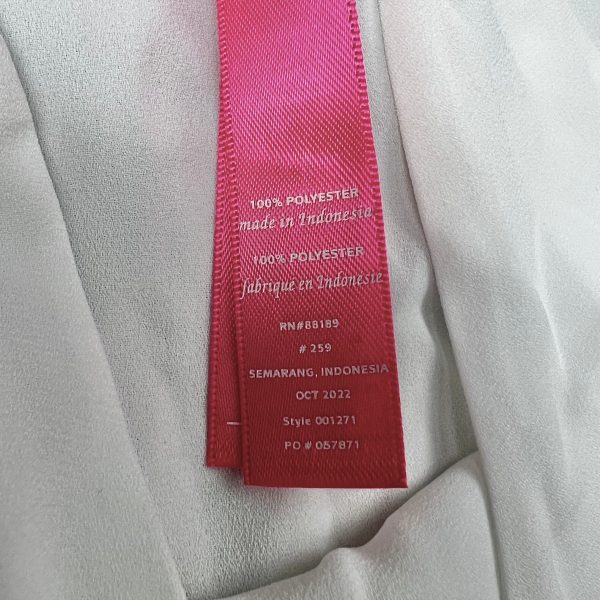 White Tank Top Designer By Lilly Pulitzer, Size: L For Sale - Image 4