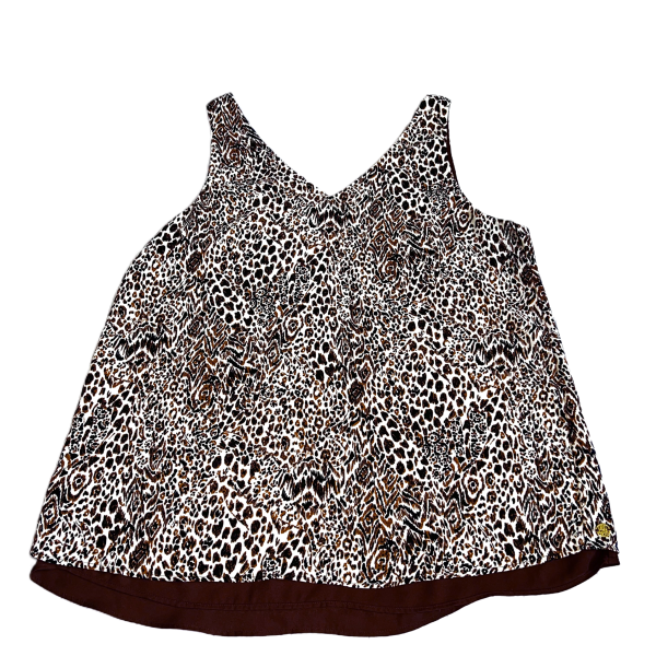 Brown Tank Top Designer By Lilly Pulitzer, Size: Xs For Sale - Image 2
