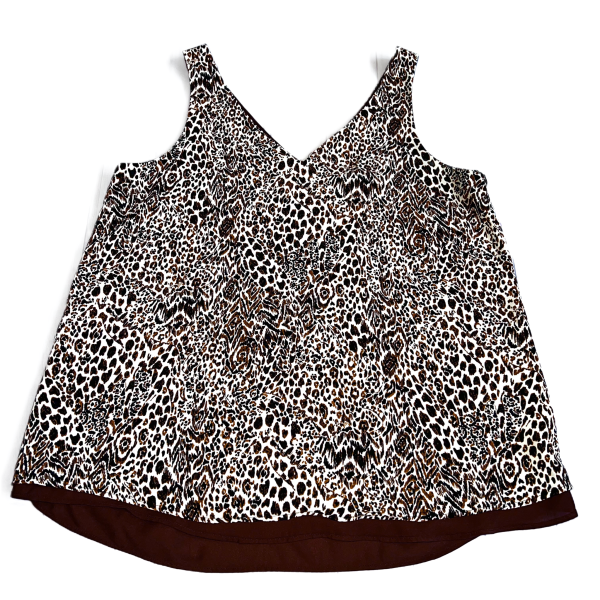 Brown Tank Top Designer By Lilly Pulitzer, Size: Xs For Sale